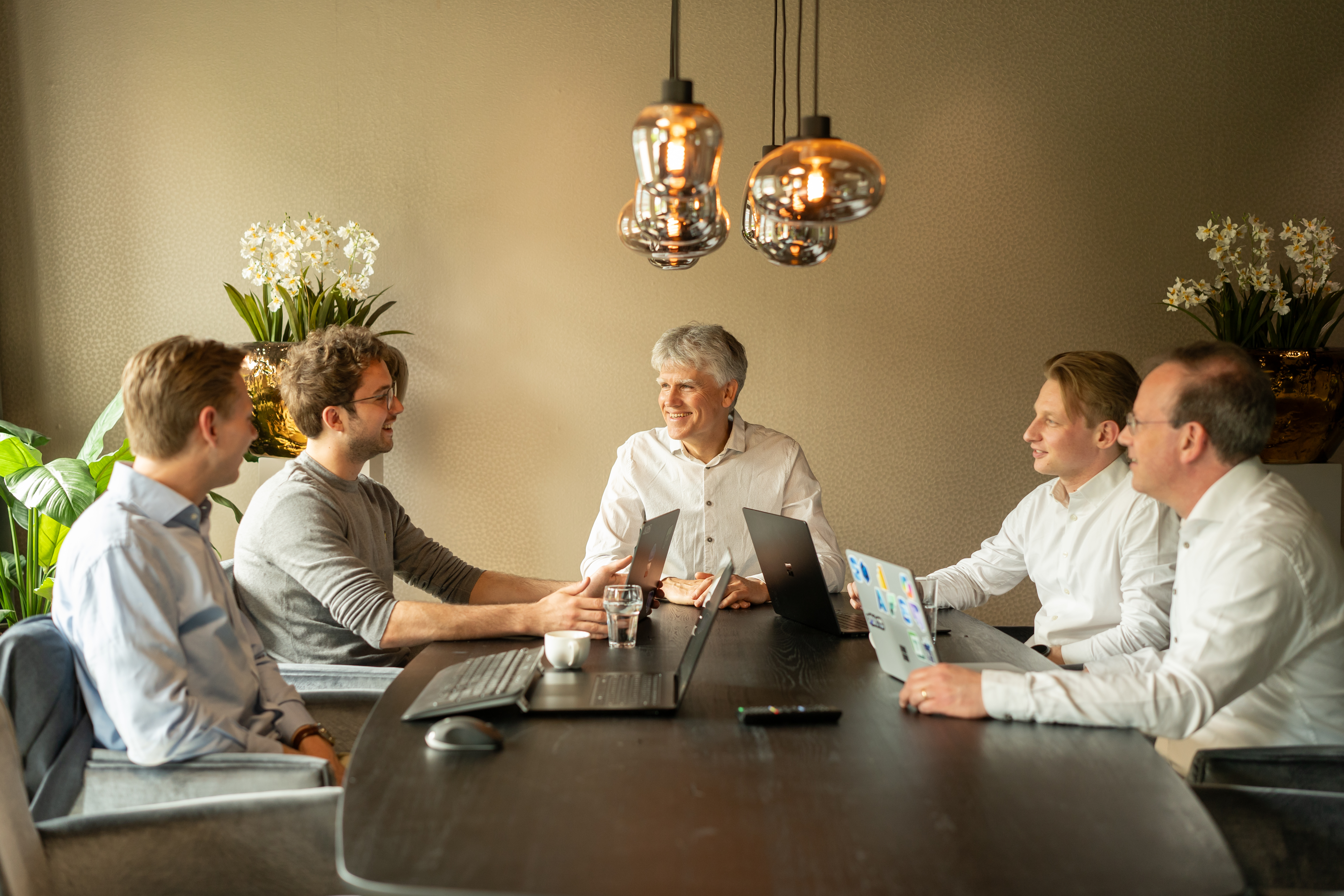Frans Mientjes met het ITsmart team — samen het Smart Data Platform